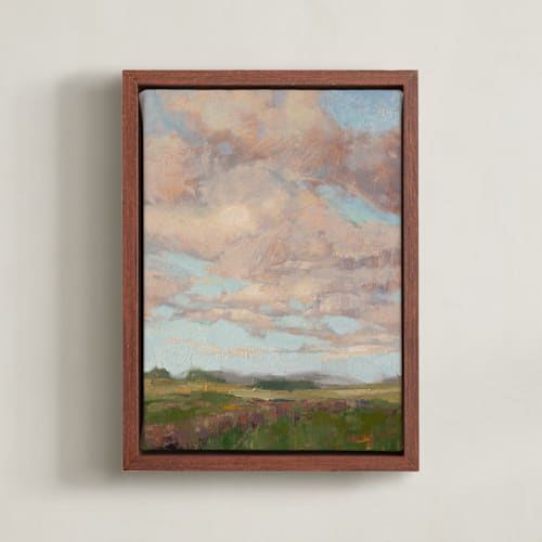 This is a ochre art by Wendy Keller called panorama 2