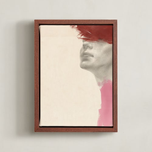 This is a vintage tan art by jinseikou called rojo
