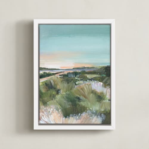 This is a dune blue art by AlisonJerry called sunset on the dunes 2