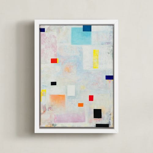 This is a multi-colored art by Elle Youm called rhythm of color