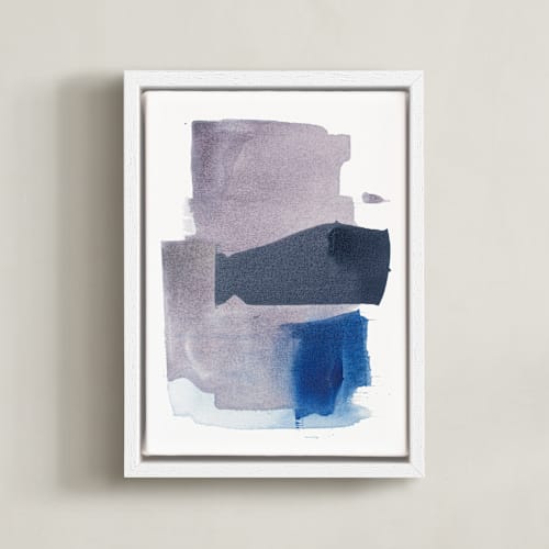 This is a soft purple art by Julia Contacessi called pressed no. 3