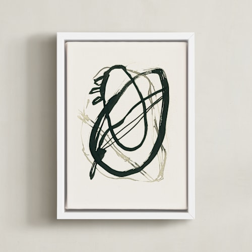 This is a black - beige art with standard by Catilustre called black 01