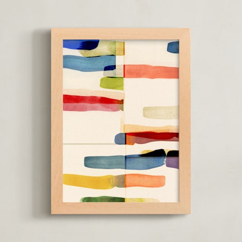 This is a vivid art by Sumak Studio called color cut 1