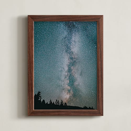 This is a night sky art by Rob Wilson called light in the darkness