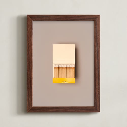 This is a color match yellow art by Andrew McClintock called unstruck yellow