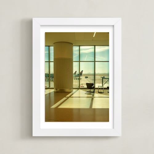 This is a golden hour art by Michael Mishali called take flight