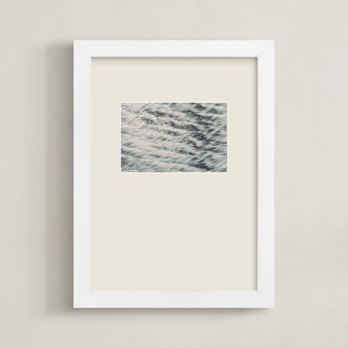 This is a taupe sand art by Shawna Urban called sand and sea 1