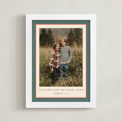 This is a sprig photo art by Carolyn MacLaren called ribbon frame: portrait framed photo