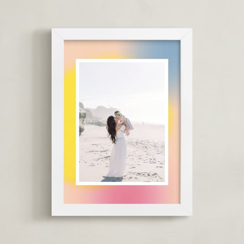 This is a sunshine photo art by Creo Study called gradient: framed photo