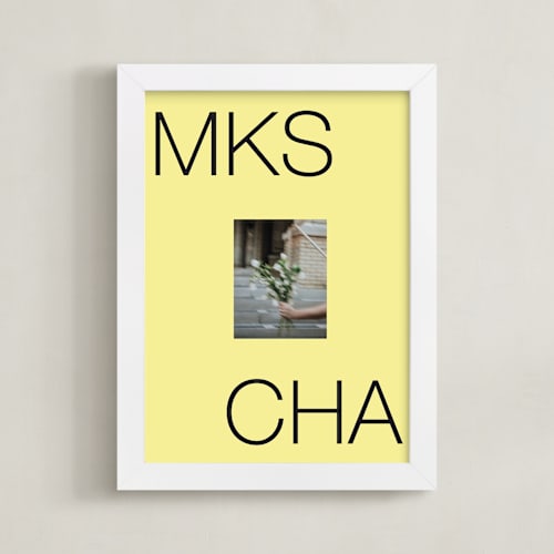 This is a sunshine photo art by Minted called contemporary color: framed photo