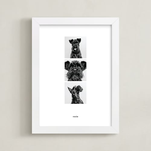 This is a cloud photo art with standard by JoAnn Jinks called triptych