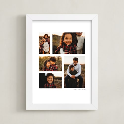 This is a midnight photo art by Up Up Creative called five photo: portrait framed photo