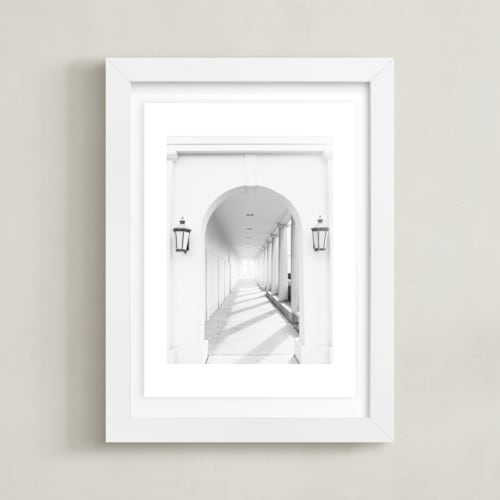 This is a column white art by Ilze Lucero called arches