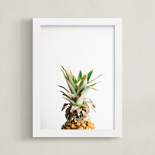 This is a pineapple green art by Joni Tyrrell called pining for pineapple