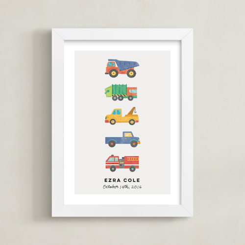 This is a cloud personalized art for kids by peetie design called lets go