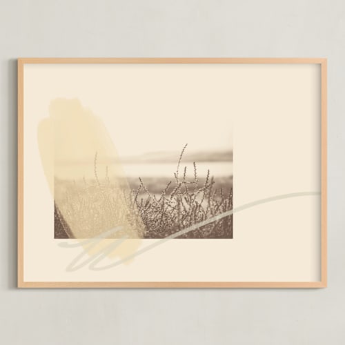 This is a ecru art by Morgan Kendall called field