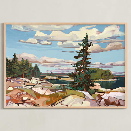 This is a ocean art with standard by Jess Franks called stand by