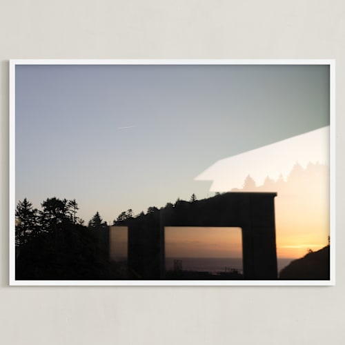 This is a sunset art with standard by Owl and Toad called indefinite horizon 2