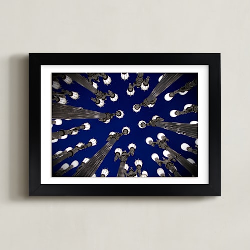 This is a midnight art by Jessica Cheney called the lighthouse