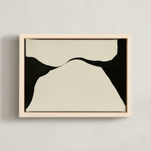 This is a obsidian soil art by Tania Medeiros called echoes of form