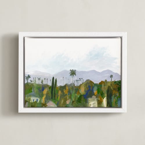 This is a green hills art by Kelly Witmer called los angeles landscape