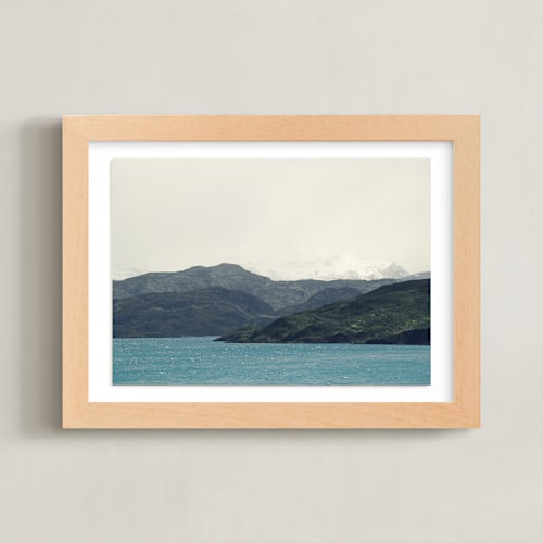 This is a ocean blue art by lulu and isabelle called landscape 2