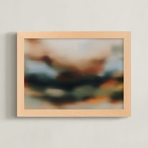 This is a deep teal art with standard by Parima Studio called passing by