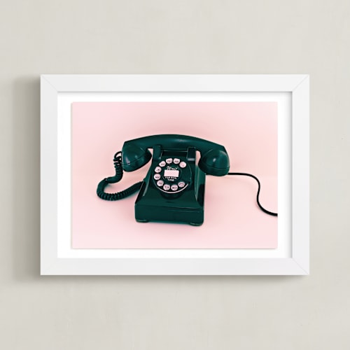 This is a baby pink art by Deborah Chou called call me maybe 3