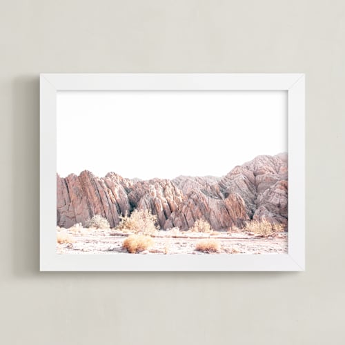 This is a desert blush art by Kamala Nahas called painted canyon 3