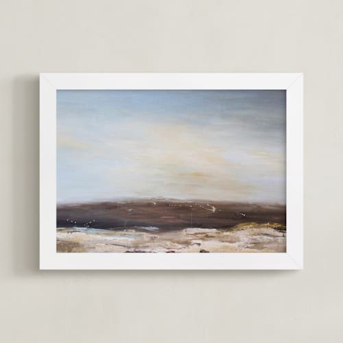 This is a sky blue art by Megan Kelley called llano winds
