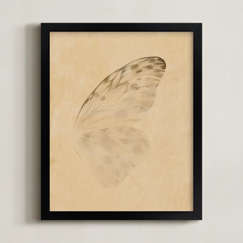 This is a vintage ivory art by jinseikou called vintage mariposa ii