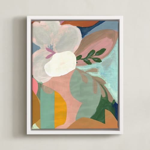 This is a passionate peach art by cyrille gulassa called birthday bouquet ii