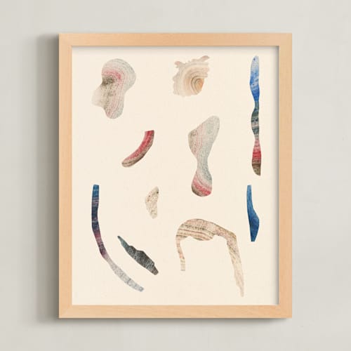 This is a museum art by Sumak Studio called ancient shapes 1
