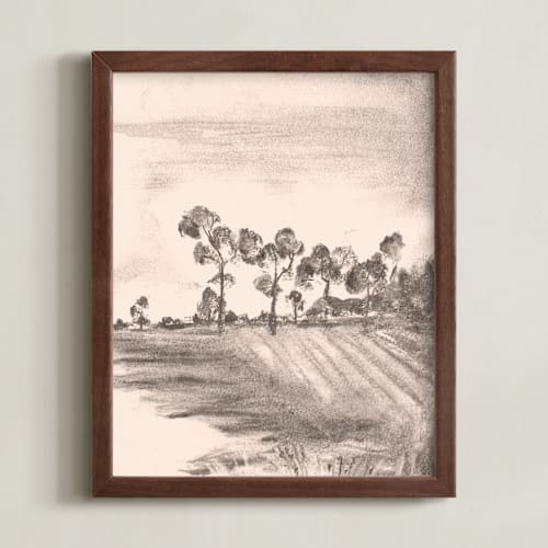 This is a rose art by Teju Reval called countryside ii