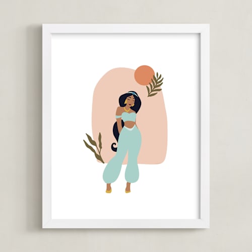 This is a desert flower disney art by Tennie and Co. called serene