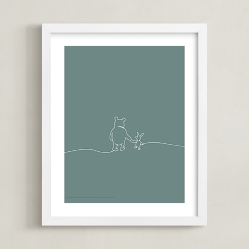 This is a forest disney art by Britt Mills called a simple stroll