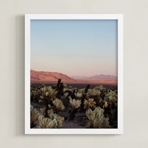 This is a desert art by Jenna Gibson called joshua tree i