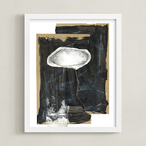 This is a black art by Misty Hughes called hovering union