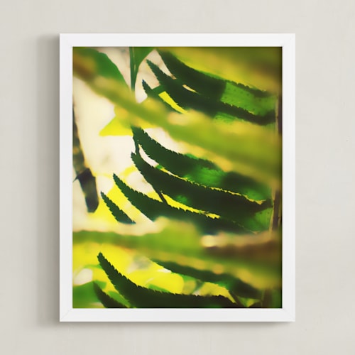 This is a fern art by Lisa McLean called peekaboo fern