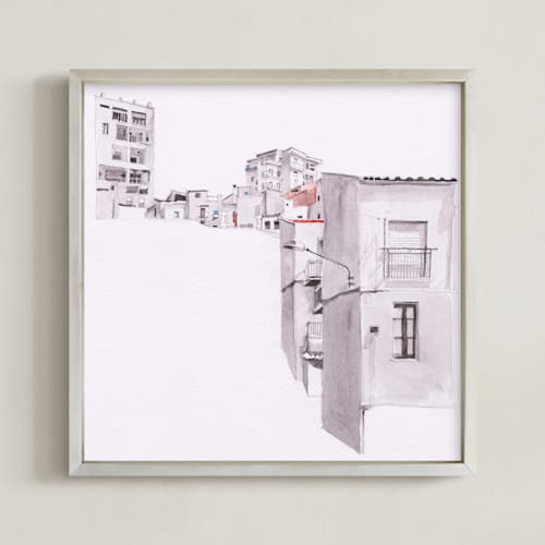 This is a shades of grey art by Viktoria Eperjesi called sicily