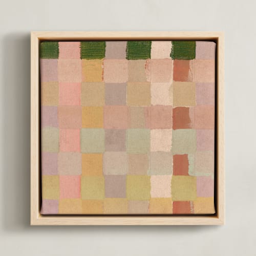 This is a fern art by Lindsay Megahed called checkers 2