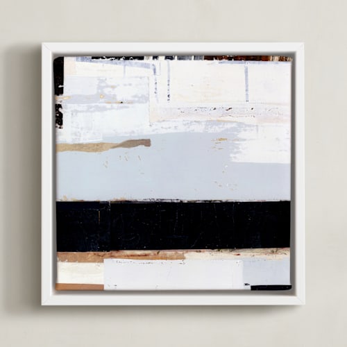 This is a steel grey art by Jaqui Falkenheim called bandwidth 1