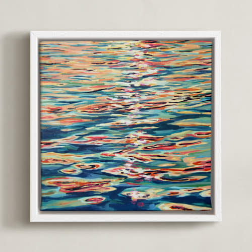 This is a apricot art by Kelly Johnston called rift