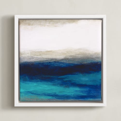 This is a blue art by Melissa Marquardt called liquid peace