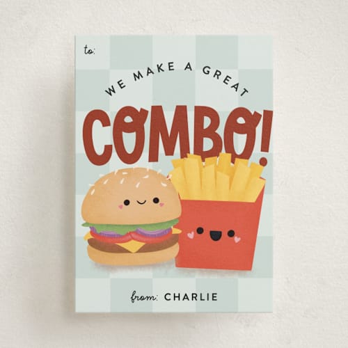 This is a sky kids valentines day cards with standard by Itsy Belle Studio called great combo printing on signature in standard