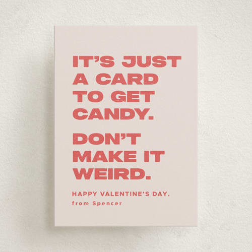 This is a melon kids valentines day cards with standard by Lea Delaveris called just a card printing on signature in standard