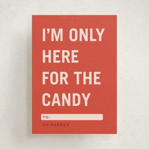 This is a heart kids valentines day cards with standard by Stephanie Hawkes called here for the candy printing on signature in standard