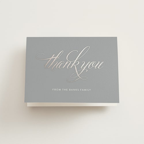 This is a dove kids thank you cards with standard by Jill Means called baptism shimmer printing on strathmore in standard