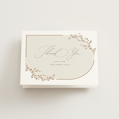 This is a buttercup kids thank you cards with standard by Benita Crandall called dashing baptism printing on strathmore in standard
