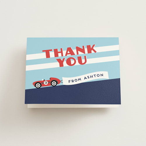 This is a sky kids thank you cards with standard by Shirley Lin Schneider called monaco printing on strathmore in standard